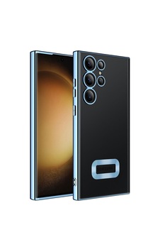 Galaxy S23 Ultra Kılıf Kamera Korumalı Logo Gösteren Zore Omega Kapak Sierra Mavi Galaxy S23 Ultra Kılıf Kamera Korumalı Logo Gösteren Zore Omega Kapak Sierra Mavi