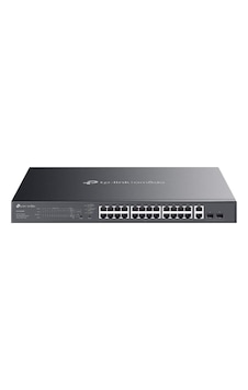Omada Es228gmp, 28 Port Gigabit, 24 Port Poe+, 2 Port Gigabit Sfp, 384w, Yönetilebilir, Metal Kasa Rackmount Switch Omada Es228gmp, 28 Port Gigabit, 24 Port Poe+, 2 Port Gigabit Sfp, 384w, Yönetilebilir, Metal Kasa Rackmount Switch