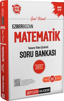 Pegem 2026 Kpss Ezberbozan Matematik Tamamı Video Çözümlü Soru Ba Pegem 2026 Kpss Ezberbozan Matematik Tamamı Video Çözümlü Soru Ba