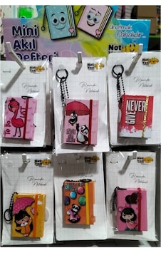 Notyaz Mini Book Bloknot Not Defteri - 2 Adet Çok Renkli Notyaz Mini Book Bloknot Not Defteri - 2 Adet Çok Renkli