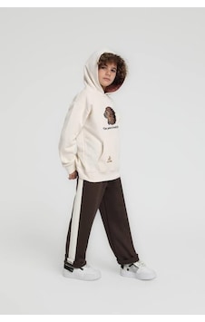 Jack Lions Erkek Çocuk Aslan İşlemeli Sweat Jac-1859 Ekru Jack Lions Erkek Çocuk Aslan İşlemeli Sweat Jac-1859 Ekru
