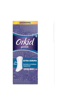 Orkid Ekonomik Uzun Günlük Ped 28'li Orkid Ekonomik Uzun Günlük Ped 28'li