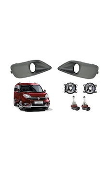 Fiat Doblo 4 Sis Farı Sis Kapağı Sis Far Seti Komple Takım Sağ Ve Sol Fiat Doblo 4 Sis Farı Sis Kapağı Sis Far Seti Komple Takım Sağ Ve Sol