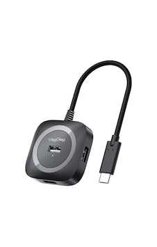 Veggieg V-C241 4 Portlu Type-c To Usb 2.0 Çoklayıcı Hub Veggieg V-C241 4 Portlu Type-c To Usb 2.0 Çoklayıcı Hub