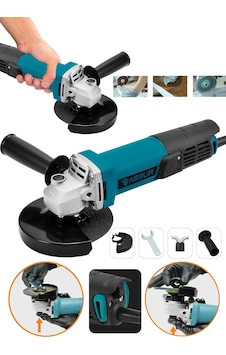 Assur ASR305 125 MM 550W Avuç Taşlama Mavi Assur ASR305 125 MM 550W Avuç Taşlama Mavi