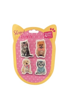 Studio Pets Pt-783 Blist 4 Lü Kedi,köpek Silgi Set Studio Pets Pt-783 Blist 4 Lü Kedi,köpek Silgi Set