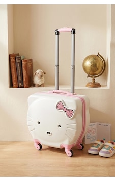 Protocol London Hello Kitty Pembe Lüks Çocuk Valizi Abs Dayanıklı Şıklık Çok Renkli