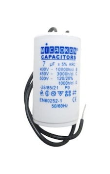 7 Mf Plastik Tüp Kondansatör 400-450 V (daimi) 7 Mf Plastik Tüp Kondansatör 400-450 V (daimi)