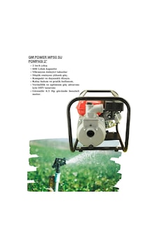Gm Power Wp50 Benzinli Su Pompası 2'' Gm Power Wp50 Benzinli Su Pompası 2''