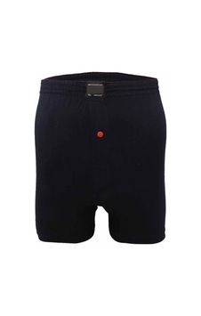 Royaleks Düğmeli Pamuklu Erkek Penye Boxer Lacivert - 1146A M Royaleks Düğmeli Pamuklu Erkek Penye Boxer Lacivert - 1146A M