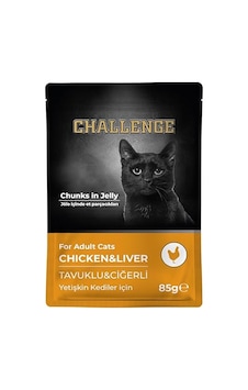 Konserve Kedi Pouch Tavuk Ciğer 85 Gr Konserve Kedi Pouch Tavuk Ciğer 85 Gr