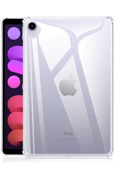 Apple Uyumlu iPad Mini 2021 6.nesil - Zore Tablet Nitro Anti Shock Silikon Kapak-renksiz Tablet Kılıfı Apple Uyumlu iPad Mini 2021 6.nesil - Zore Tablet Nitro Anti Shock Silikon Kapak-renksiz Tablet Kılıfı