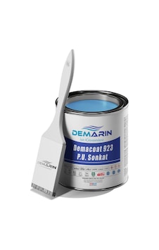 Demarin 923 Çift Bileşenli Poliüretan Havuz Boyası Mavi 1 Kg