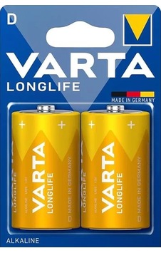 Longlife Power Alkalin Orta Boy D Pil 2'li Paket Longlife Power Alkalin Orta Boy D Pil 2'li Paket