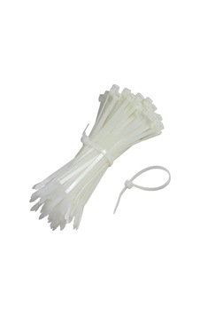 Zenith Kablo Bağı & Plastik Kelepçe & Cırt Kelepçe 3,6x370 Mm Beyaz 100 Adet