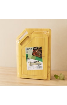 Bambu Kesme Tahtası 2'li Set 18x28 & 22x32 Cm Çr