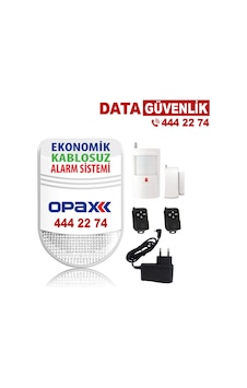 Opax Bgr-06 Ekonomik Kablosuz Alarm Sistemi (Siren + Pır + Manyetik) Opax Bgr-06 Ekonomik Kablosuz Alarm Sistemi (Siren + Pır + Manyetik)