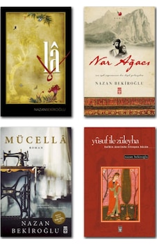 Nazan Bekiroğlu 4 Kitap Set - La - Nar Ağacı - Mücella - Yusuf Ile Züleyha - Timaş