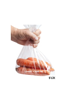 5'lik Bakkaliye Torbası 30x52 Cm 1 Kg 5'lik Bakkaliye Torbası 30x52 Cm 1 Kg