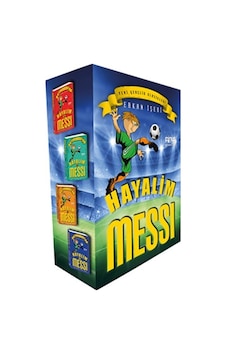 Hayalim Messi Seti - 4 Kitap Kutulu - Erkan İşeri - Pinus Kitap