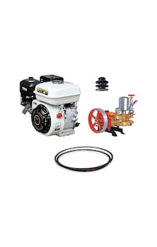 Benzinli 170f İlaçlama Motoru Ve Pompa 7 Hp Kasnak&kayışlar Dahil Benzinli 170f İlaçlama Motoru Ve Pompa 7 Hp Kasnak&kayışlar Dahil