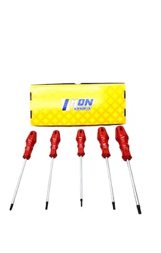 Tornavida 5 Parça Tork Torx Tornavida Seti 5523 Tornavida 5 Parça Tork Torx Tornavida Seti 5523
