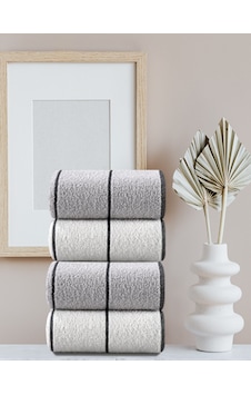 Eumenia Valona Hand 50 X 85 Cm 4'lü El Ve Yüz Havlusu Gri-krem Gri - Krem Eumenia Valona Hand 50 X 85 Cm 4'lü El Ve Yüz Havlusu Gri-krem Gri - Krem