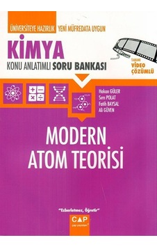 Kimya Modern Atom Teorisi Konu Anlatımlı Soru Bankası -  Çap Yayınları