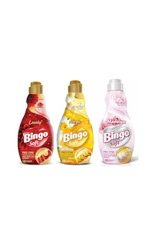 Bingo Soft Konsantre Yumuşatıcı 1440 Ml Lovely-nergis-manolya 3 Lü Set 3'lü Set Bingo Soft Konsantre Yumuşatıcı 1440 Ml Lovely-nergis-manolya 3 Lü Set 3'lü Set