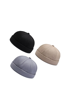 Aida Jewelss 3 Lü Set %100 Pamuk Cap Ayarlanabilir Docker Şapka Yazlık Takke Şapka Retro Şapka Takke Şapka Siyah - Kırmızı Aida Jewelss 3 Lü Set %100 Pamuk Cap Ayarlanabilir Docker Şapka Yazlık Takke Şapka Retro Şapka Takke Şapka Siyah - Kırmızı