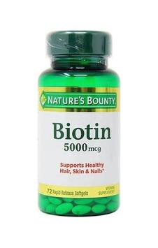 Natures Bounty Biotin 5000mg 72 Tablet Natures Bounty Biotin 5000mg 72 Tablet