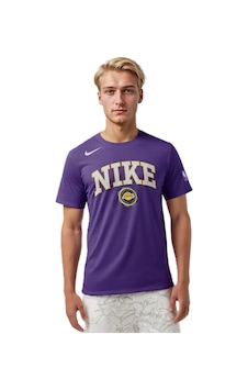 Nike Basketball Nba La Lakers Unisex Team Logo Graphic T-shirt Purple Unisex Pamuklu Tişört Mor Nike Basketball Nba La Lakers Unisex Team Logo Graphic T-shirt Purple Unisex Pamuklu Tişört Mor
