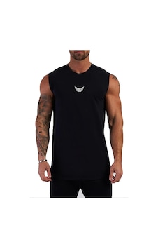 Genius Store Genıus Store Nem Emici Hızlı Kuruma Atletik Teknik Performans Sporcu Sıfır Kol Erkek T-shirt - MG-Atlet Siyah Genius Store Genıus Store Nem Emici Hızlı Kuruma Atletik Teknik Performans Sporcu Sıfır Kol Erkek T-shirt - MG-Atlet Siyah