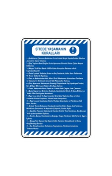 Sitede Yaşamanın Kuralları Sitede Yaşamanın Kuralları