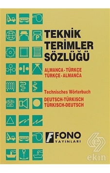 Almanca/Türkçe - Türkçe/Almanca Teknik Terimler Sözlüğü - Zafer Ulusoy -  Zafer Ulusoy - Fono Yayınları