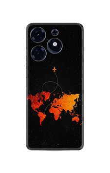 Tecno Spark 10 Pro Kılıf Silikon Desen Özel Seri İz Bırakan Uçak 1778 Tecno Spark 10 Pro Kılıf Silikon Desen Özel Seri İz Bırakan Uçak 1778