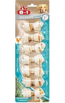 8in1 Delights Bones Pro Dental Xs Köpek Ödül Kemiği 7 Li 8in1 Delights Bones Pro Dental Xs Köpek Ödül Kemiği 7 Li