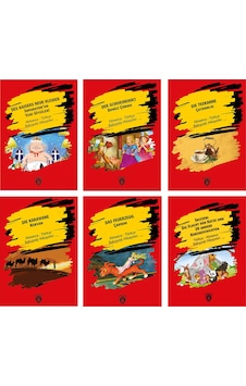 Almanca-Türkçe Bakışımlı Hikaye Seti 6 Kitap Almanca-Türkçe Bakışımlı Hikaye Seti 6 Kitap