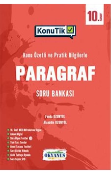 10. Sınıf KonuTik Paragraf Soru Bankası- Okyanus Eğitim