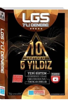 LGS 7'li Video Çözümlü Deneme Sınavı- Evrensel İletişim Yayınları LGS 7'li Video Çözümlü Deneme Sınavı- Evrensel İletişim Yayınları
