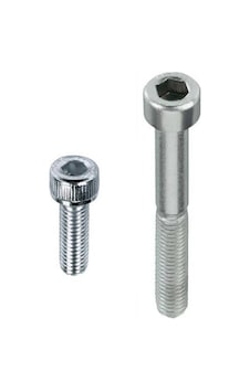 M5x50 Dın912 İmbus Cıvata 8.8 Beyaz 5 Li Paket M5x50