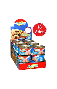 Superfresh Ton Balığı 18 x 80 G Superfresh Ton Balığı 18 x 80 G