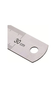 Kraf Çelik Cetvel 530G İnch Ölçülü 30 CM Kraf Çelik Cetvel 530G İnch Ölçülü 30 CM