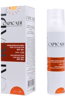 Capicade Spf 50+ Gu Neş Koruyucu Krem Yağlı Ciltler İçin 100 Ml Capicade Spf 50+ Gu Neş Koruyucu Krem Yağlı Ciltler İçin 100 Ml