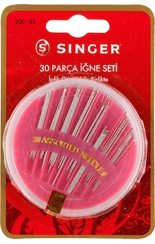 Singer 30 Parça El Dikiş İğne Seti (İplik Geçirici dir) Singer 30 Parça El Dikiş İğne Seti (İplik Geçirici dir)