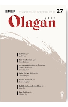 Olağan Şiir 27.Sayı Temmuz-Ağustos 2022