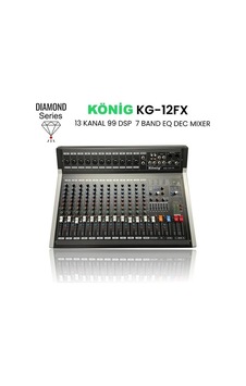 König KG-12FX 13 Kanal Dec Mixer Diamond König KG-12FX 13 Kanal Dec Mixer Diamond