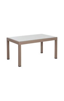 Rattan 90x150 Camlı Cappucino Masa - Bahçe&balkon&teras Cappuccino Rattan 90x150 Camlı Cappucino Masa - Bahçe&balkon&teras Cappuccino