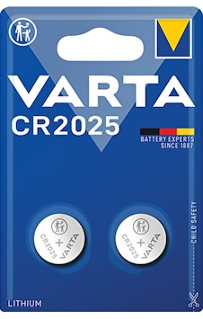 Varta Düğme Pil Lityum 2'li Cr2025 Varta Düğme Pil Lityum 2'li Cr2025