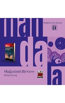 Mandala Dünyası - Olağanüstü Bir Gece-boyama Mandala Dünyası - Olağanüstü Bir Gece-boyama